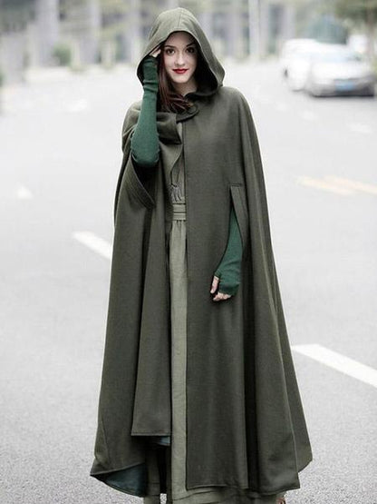 Retro Batwing-sleeves Cape Tops