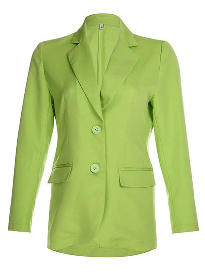 Leisure Fashion Solid Coat