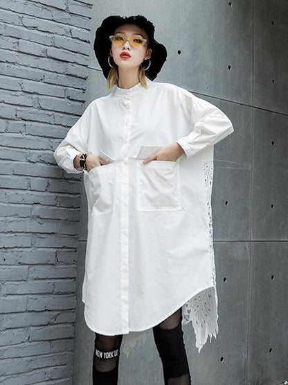 Loose Hollow Out Shirt
