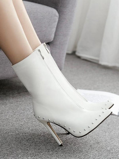 Fashion 2 Colors High Heel Boots