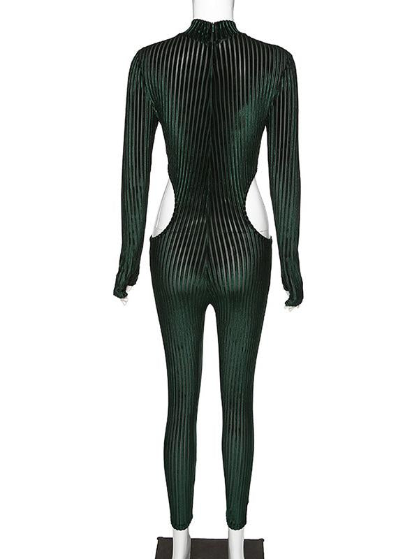 Solid Wrap Yoga&Gym Jumpsuits