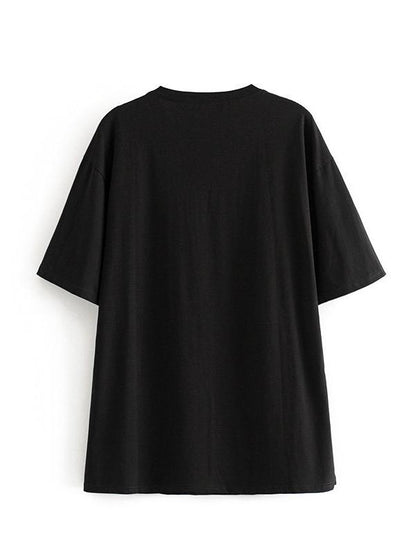 Printed Loose Casual Tees