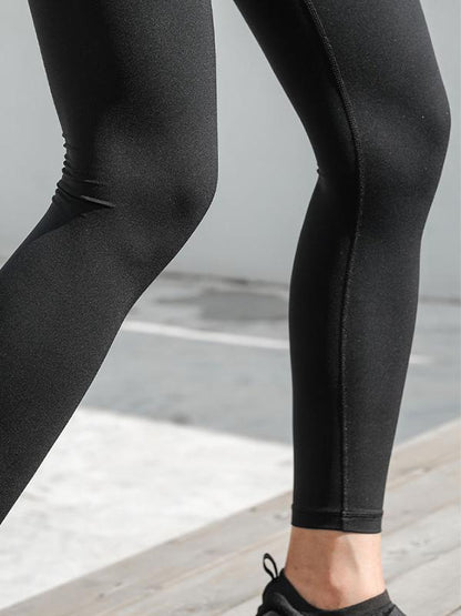 Soft Back Hollow Yoga Leggings