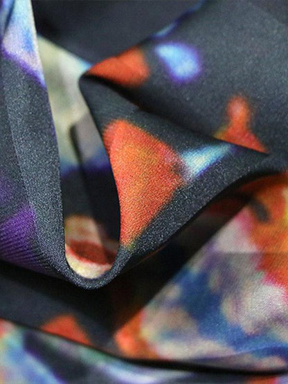 New Loose Oversize Printed Dress + Wide Leg Pants