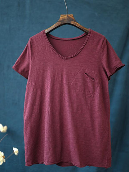 Loose Solid T-Shirt