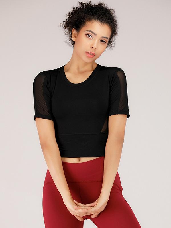 Quick-dry Collect Waist Sports Tee