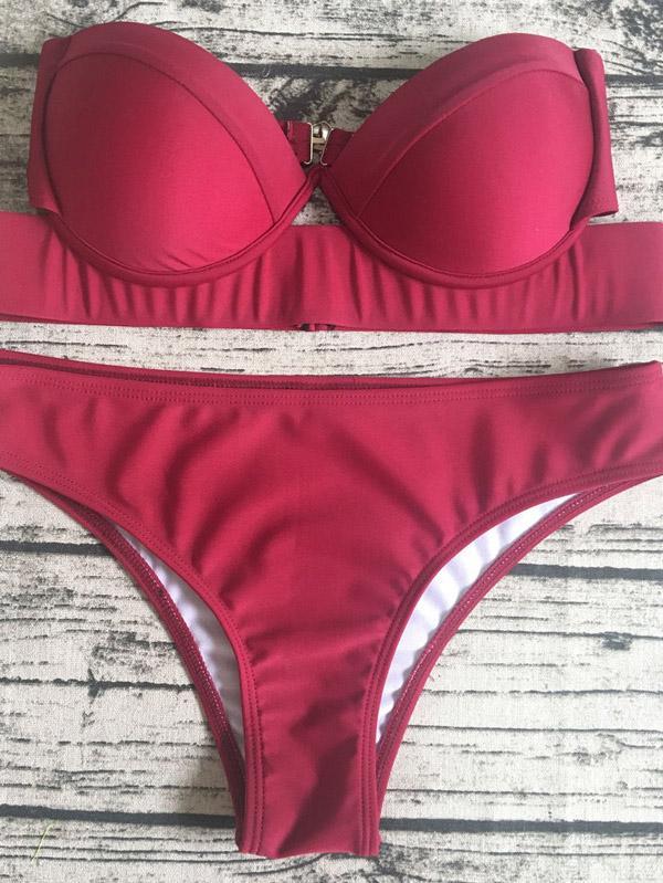 Sexy Two-pieces Bikinis Swimwear