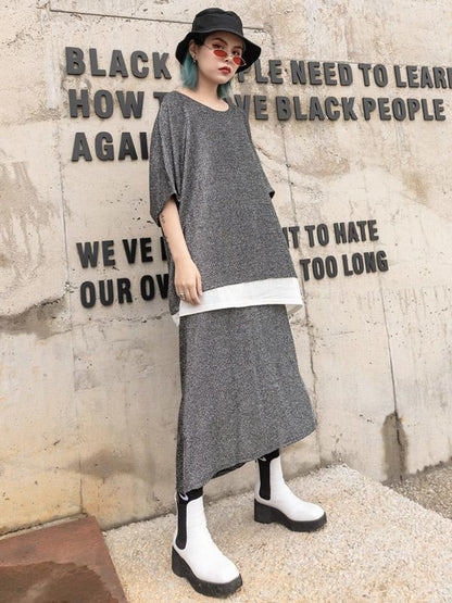 Comfortable Split-joint Skirt Suits