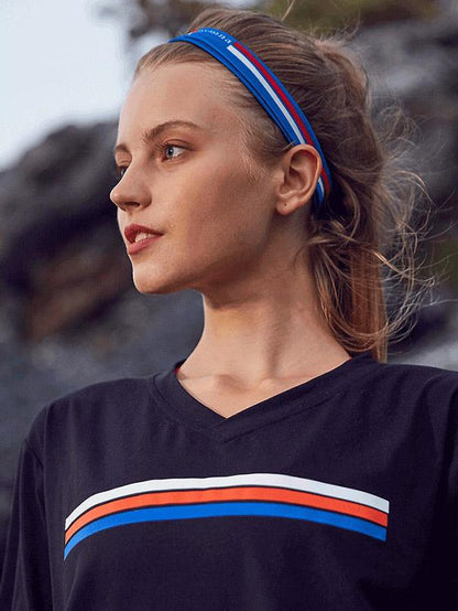 Striped Antislip Sports Headband