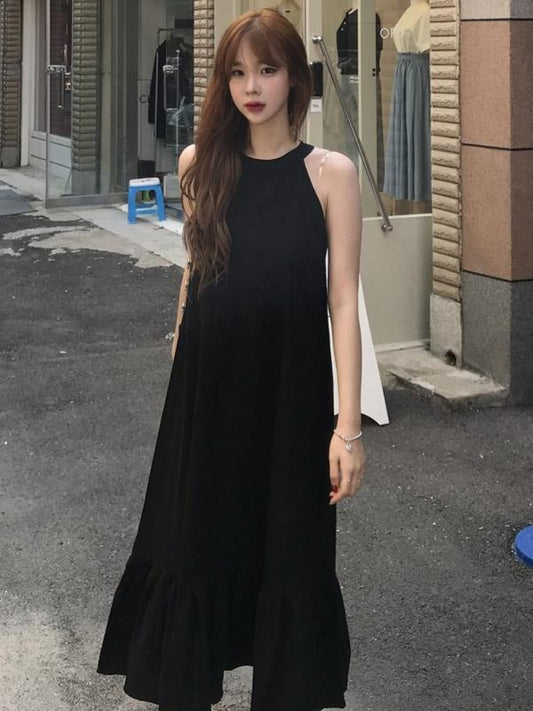 Sexy Cotton Long Dress