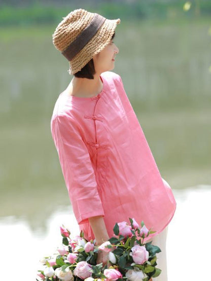National Style Double Cotton T-shirts