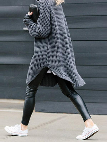 Long Sleeves Knitting Sweater Tops