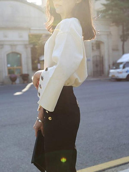 Casual Split-side Tops