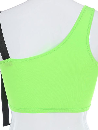 Buckle Cropped Sport Tanks