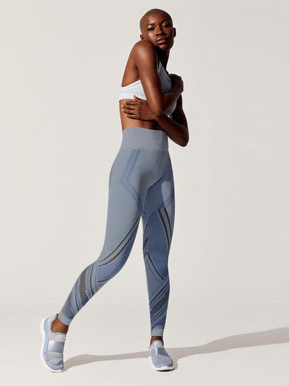 Perforated Seamless Yoga Leggings