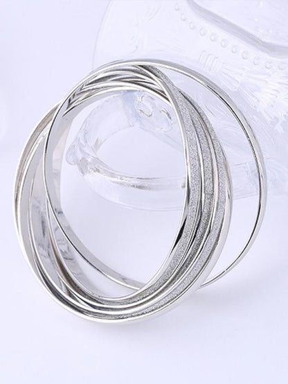 Multi-layer Rings Split-joint Bracelet