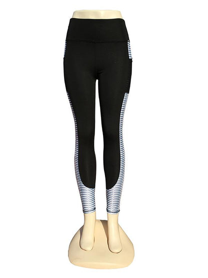 Printed Patchwork Sports&Gym Leggings