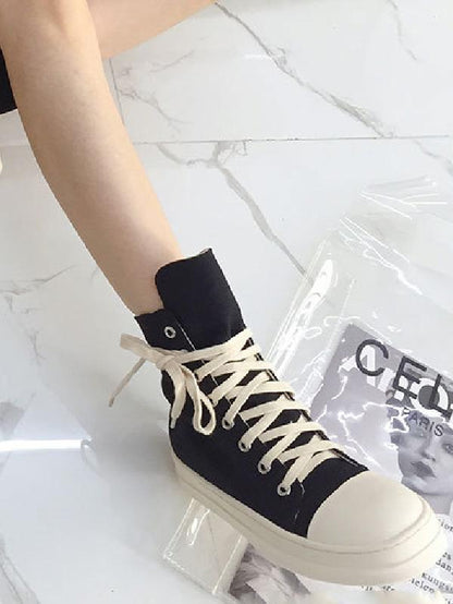 High-top Casual Canvas Sneaker