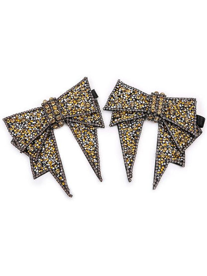 DIY Bow-embellished Shoes Decoration