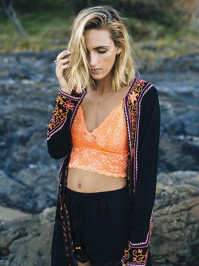 Fashion Embroidered Bohemia Outwear