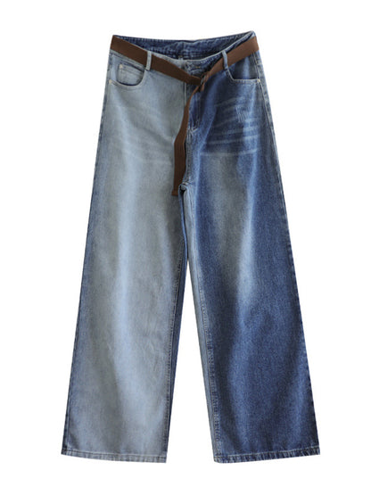 Casual Gradient Wide Leg Jean Pants