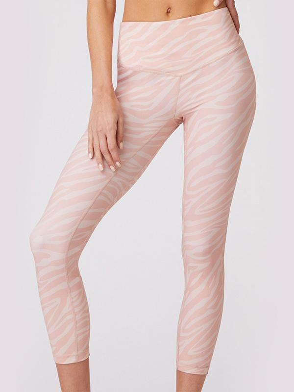 Striped Wrap Bra&Leggings Yoga Suits