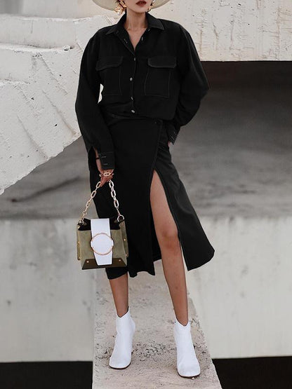 Fashion Long Sleeves Blouse Shirt Tops