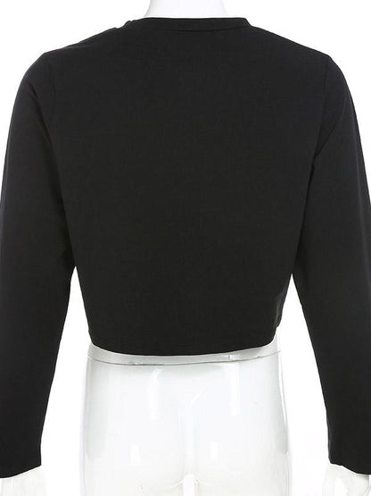 Simple Solid Loose Casual T-Shirt