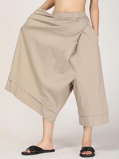 Casual Cropped Culotte