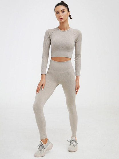 Solid Sports Yoga Jumpsuits