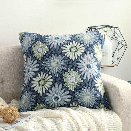 Printed Plaid Pillow Case