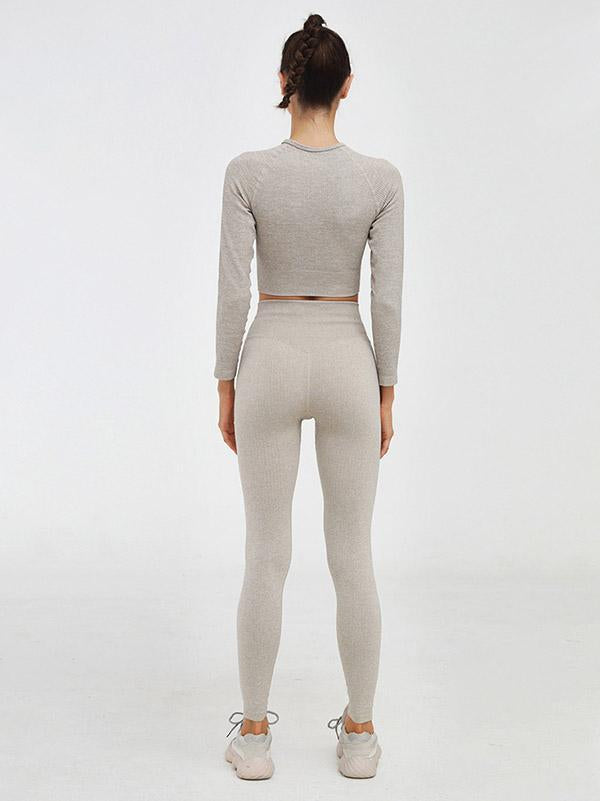 Solid Sports Yoga Jumpsuits