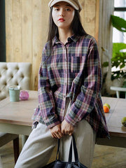 BLUE&PINK PLAID