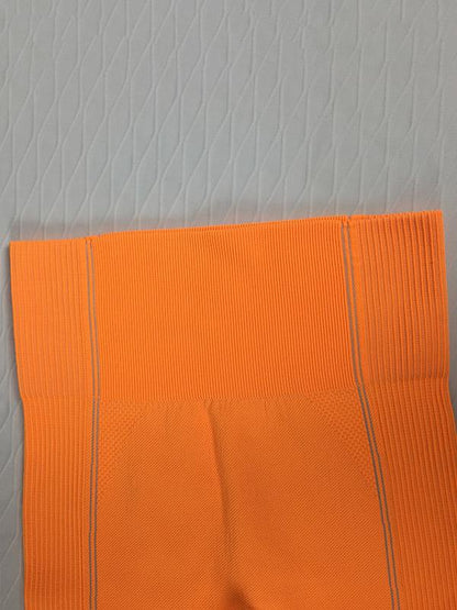 Solid Color Short Sleeves Yoga Suits