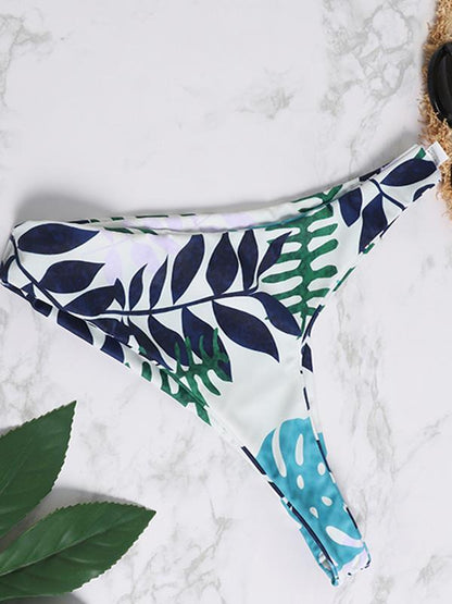 Smock Bandeau Bikini Set