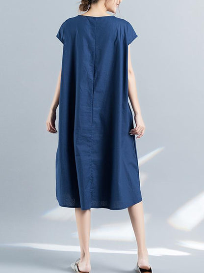 Elegant Loose Long Dress