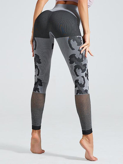 Camouflage Seamless Lift Hip Legging