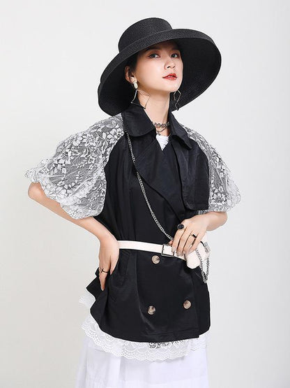 Original Polka-Dot Bishop Sleeve Outwear