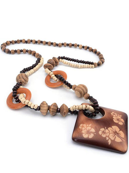 Wood Plum Blossoms Pendant Accessories