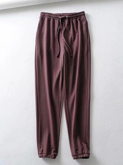 Casual Loose Tight Waist Pants