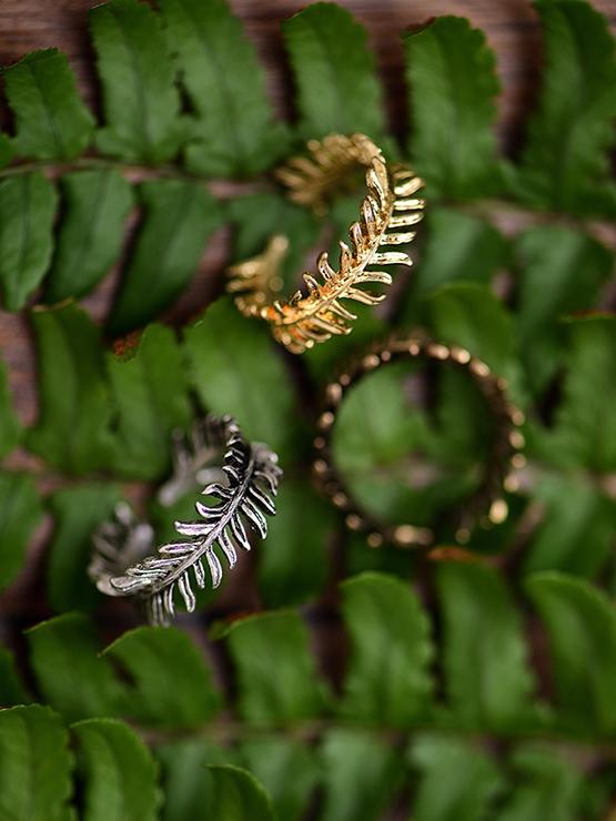 Vintage Pine Needle Rings Accessories