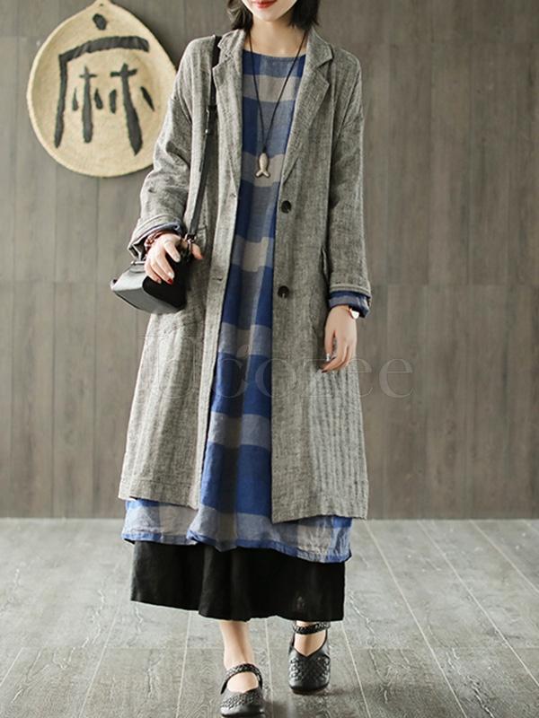 Retro Linen Outwear