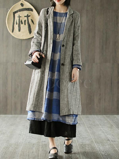 Retro Linen Outwear