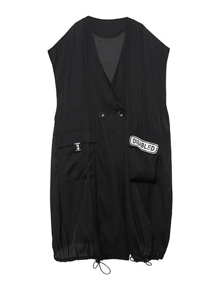 Light Elastic Waist Design Trench Coat