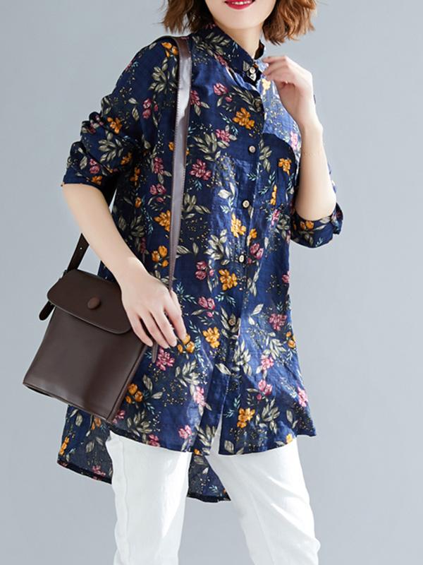 Flower Printed Shirt