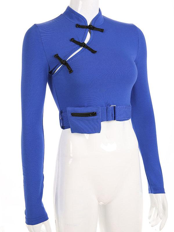 Personality Vintage Bodycon T-Shirts Tops