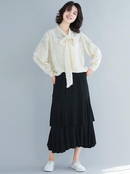New Loose Falbala  Skirt