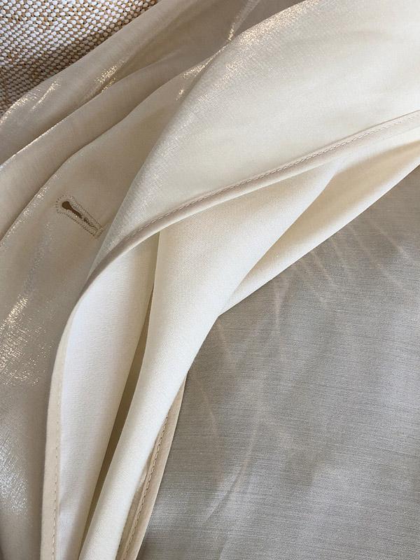 Original Solid Silk Suit Outwear