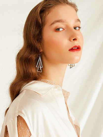 Geometry Triangle Eardrop