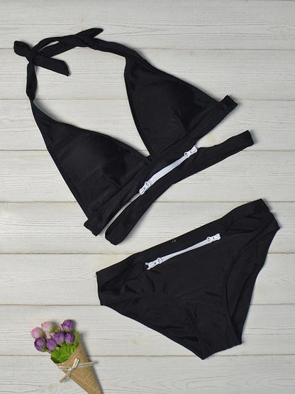 Sexy Zipper Bikinis Swimwear